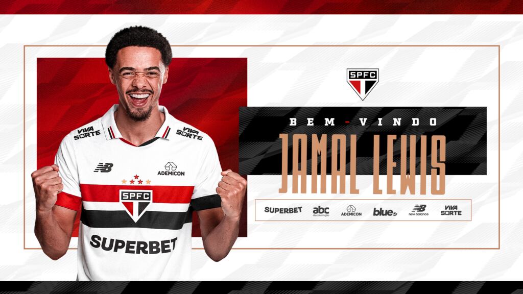Newcastle’s Jamal Lewis Joins Sao Paulo on Loan Newcastle’s Jamal Lewis Joins Sao Paulo on Loan