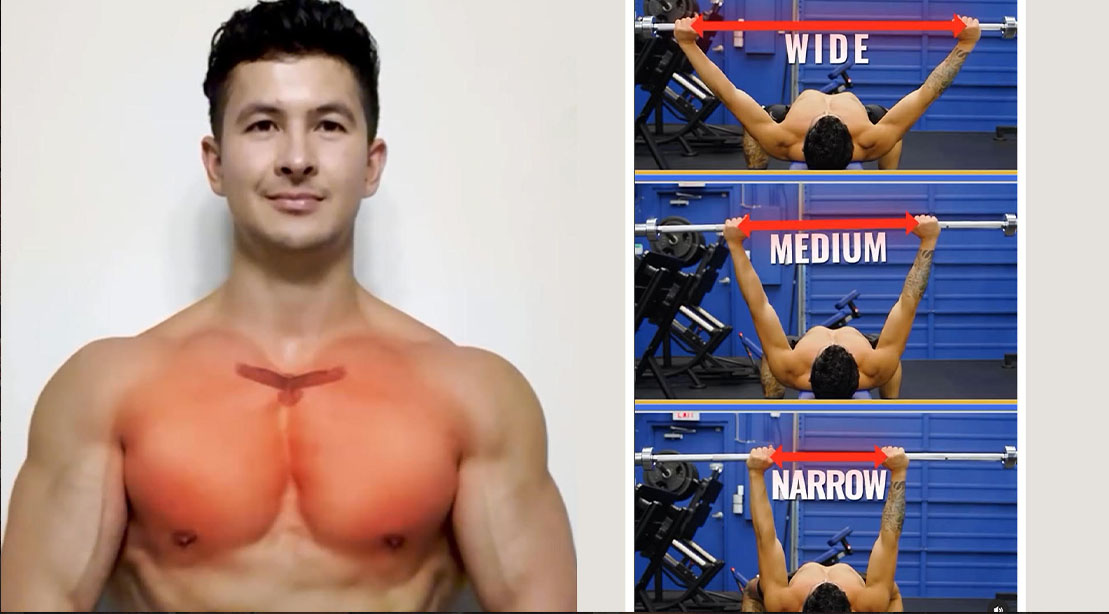 Best Bench Press Grip Distance for Chest Gains Best Bench Press Grip Distance for Chest Gains